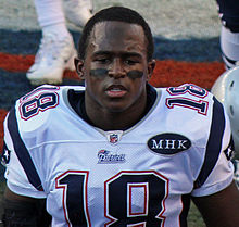 Matthew Slater for the New England Patriots has been named to ten Pro Bowl teams, primarily for his role as a gunner Matthew Slater.JPG