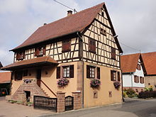 Ancienne ferme (1787), 4 rue de la Gare (Mattstall)