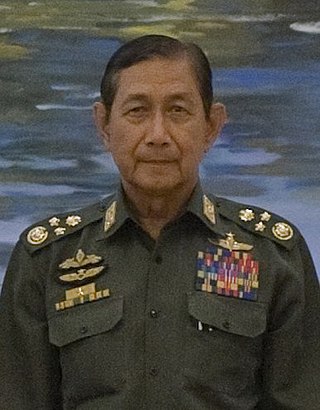 <span class="mw-page-title-main">Maung Aye</span> Burmese army general (born 1937)