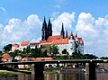 Burgberg Meißen mit Albrechtsburg und Dom