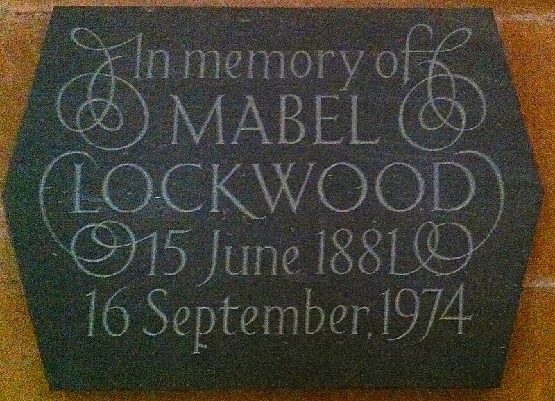 File:Memorial to Mabel Lockwood.JPG