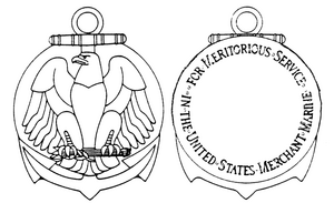 Merchant Marine Meritorious Service Medal liniyasi chizish drawing.png