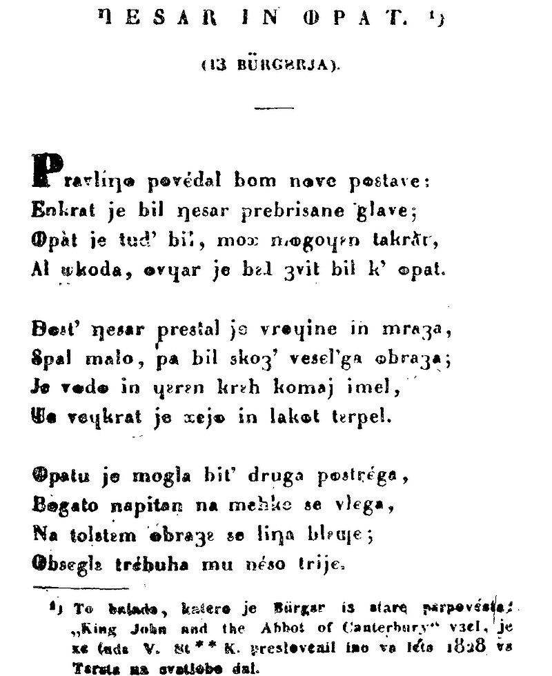 Gaj's Latin alphabet - Wikipedia