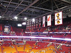 Banderines de los Miami Heat