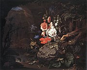 Natura jako symbol Vanitas, Abraham Mignon, 1665-1679