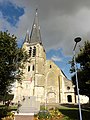 Mitry-Mory (77), église Saint-Martin, vue depuis l'ouest 1.jpg