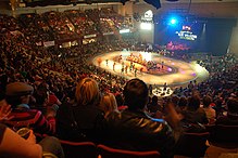 Over 3,700 spectators attend the opening bout of the 2007 season Mnrg0301 195840.jpg