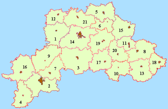 Карта могилевской области рб