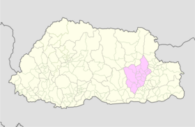 Mongar Bhutan location map.png