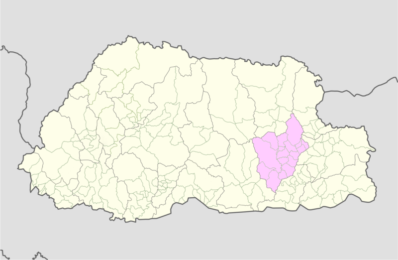 File:Mongar Bhutan location map.png