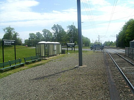 Monmouth Park Station