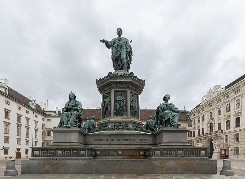 File:Monumento al emperador Francisco I, Hofburg, Viena, Austria, 2020-01-31, DD 19.jpg