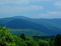 Mount Greylock, highest in Massachusetts