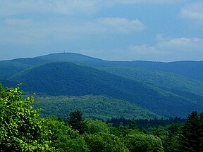 Mountain seen from Hancock