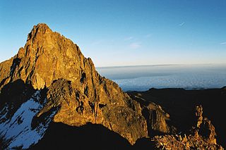 <span class="mw-page-title-main">Mount Kenya</span> Highest mountain in Kenya