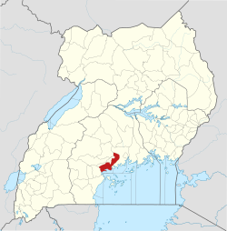 Lokasi di Uganda