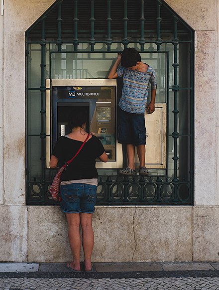 Multibanco (MB) is Portugal's ubiquitous cash machine system.