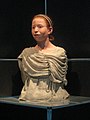 Reconstitution de Myrtis, une jeune fille de 11 ans ayant vécu à Athènes au Ve a.v J.-C.