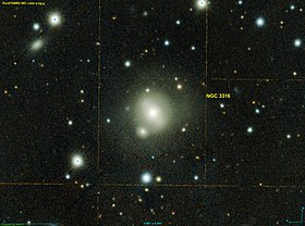 Suuntaa-antava kuva artikkelista NGC 3316