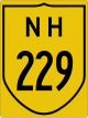 National Highway 229 Schild}}