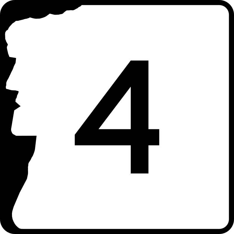 Четыре 2 нуля. Number 4 svg. ,NH. 36m sign.