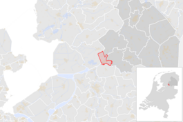 Locatie van de gemeente Meppel (gemeentegrenzen CBS 2016)