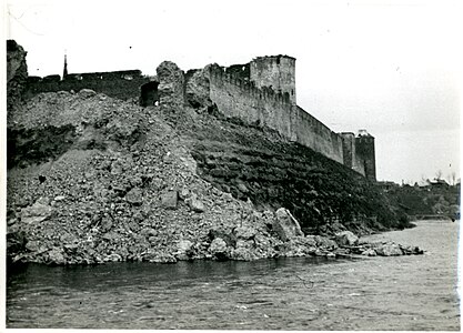Ивангородская крепость в 1944 году