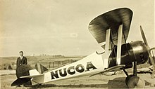 Nieuport 28A advertising Nucoa margarine after the war in the US Nieuport 28 advertising Nucoa margarine.jpg