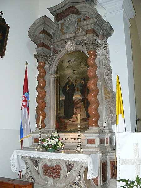 File:Nikola Tavelić side-altar.jpg