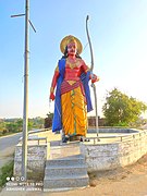 Nishadraj statue in shringverpur