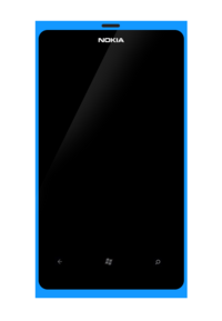 Nokia Lumia 800 - Bleu.png