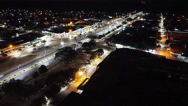 Final de tarde em Nova Crixás