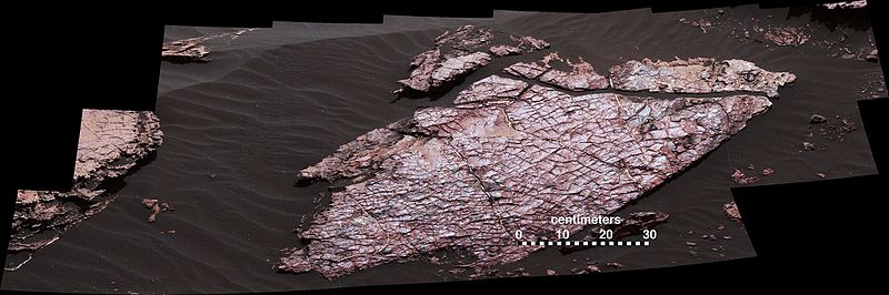 File:PIA21262 - Mars Rover's Mastcam View of Possible Mud Cracks, Figure 1.jpg