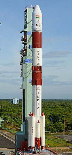 PSLV C-35 at the launch pad (cropped).jpg