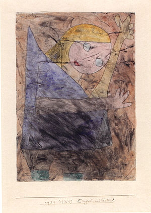 Angel, still groping (Paul Klee)