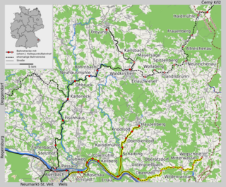 <span class="mw-page-title-main">Passau–Hauzenberg railway</span>