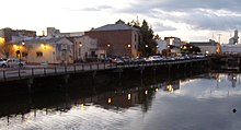 The Petaluma waterfront