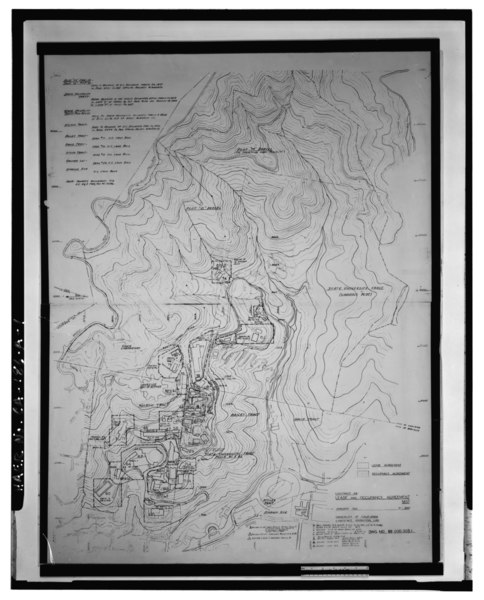 File:Photocopy of engineering drawing (original drawing located in LBNL Building 90F Architecture and Engineering As-Built Collection). January 1961. Dwg No. 6B 00D 005 CONTRACT 48 HAER CAL,1-BERK,4-1.tif