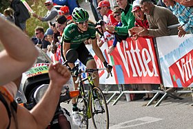 Illustrasjonsbilde av seksjon 19. etappe av Tour de France 2011