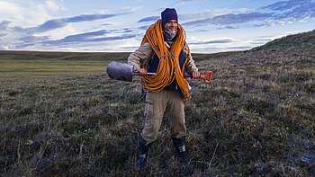 Junior researcher Andrei Kartoziia at the Samoylov Island scientific station Alexey Faguet 9.167 7.292 out of 10, SD 2.2509