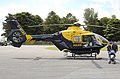 The Western Counties Air Operations Unit Eurocopter EC 135 T2 providing law enforcement and medical assistance in the Avon and Somerset Police, and Gloucestershire Police areas, was based at the airport. This role has since been taken up by the National Police Air Service.