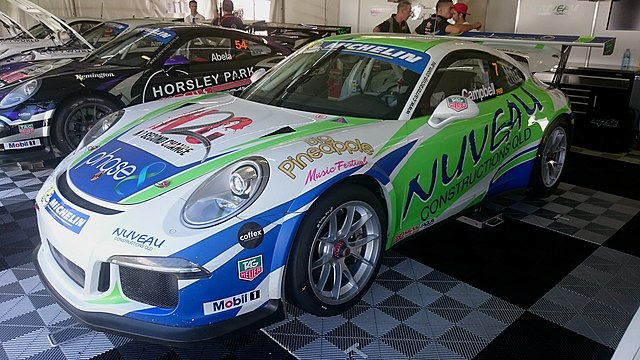 Campbell won the 2016 Porsche Carrera Cup Australia series driving for McElrea Racing