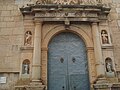 Portico of the Església parroquial in Les Useres