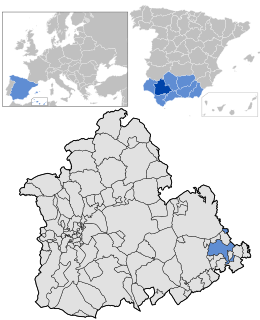 Estepa - Localizazion