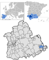 Розташування муніципалітету Естепа у провінції Севілья