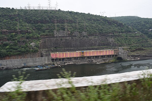 Srisailam right bank power house