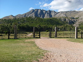 Cerro Ventana entrance