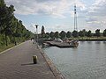 Wasserwanderrastplatz am Datteln-Hamm-Kanal in Lünen am Preußenhafen Ostufer.