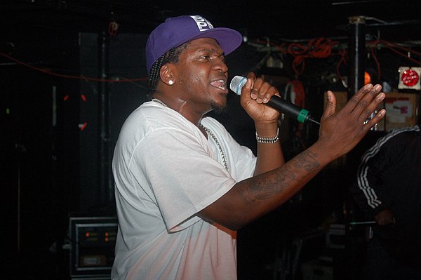 Pusha T performing at The Middle East in 2007 as part of Clipse