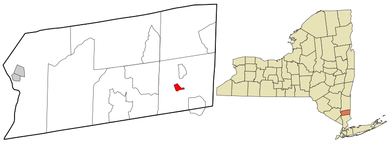 File:Putnam County New York incorporated and unincorporated areas Brewster highlighted.svg